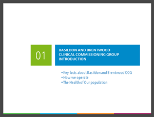 PowerPoint Design by Purpletouch for NHS Basildon & Brentwood CCG | Design: #2206780