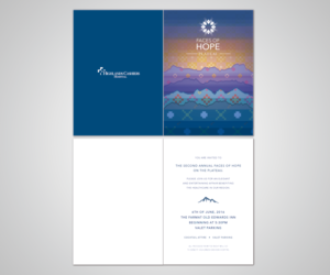 Elegant invitation for prestigious fund raising event | Einladungs-Design von R M