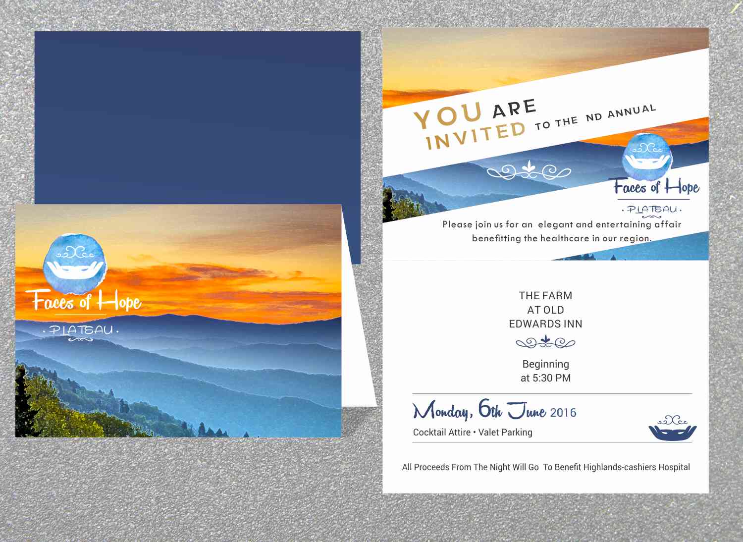 Diseño de Invitación por thisisit para Mission Helath | Diseño #10218202