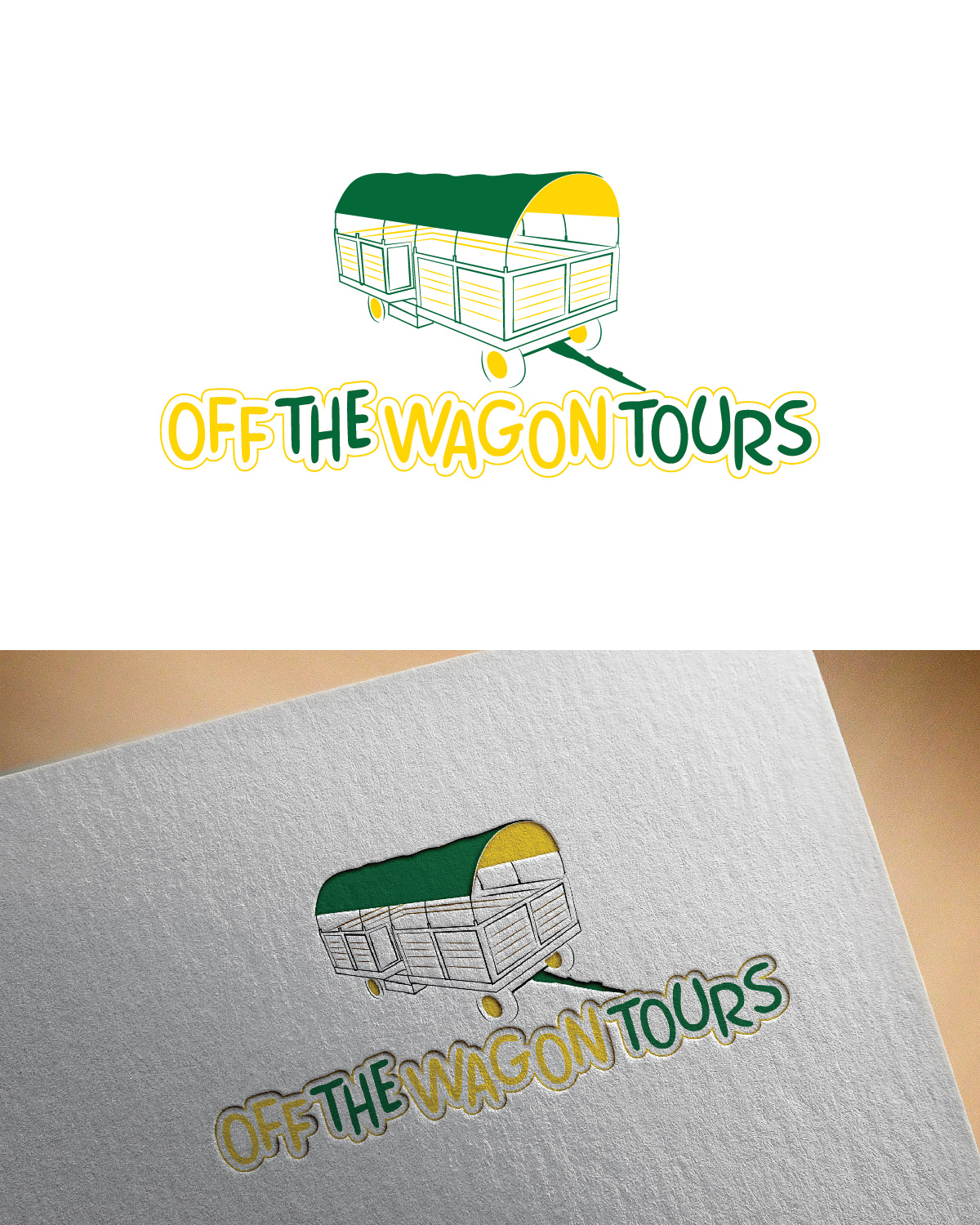 Diseño de Logo por Nadeem para Off The Wagon Tours | Diseño #10282449