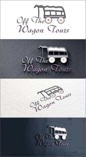 Logo Design by DG for Off The Wagon Tours | Design: #10292847