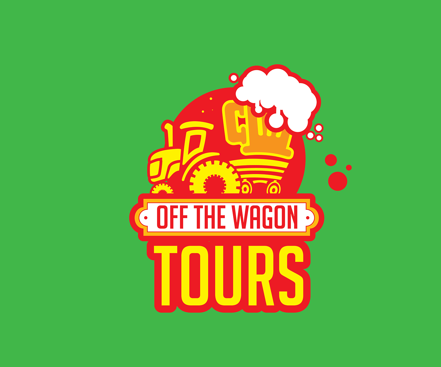 Logo Design by Rons. for Off The Wagon Tours | Design #10312452