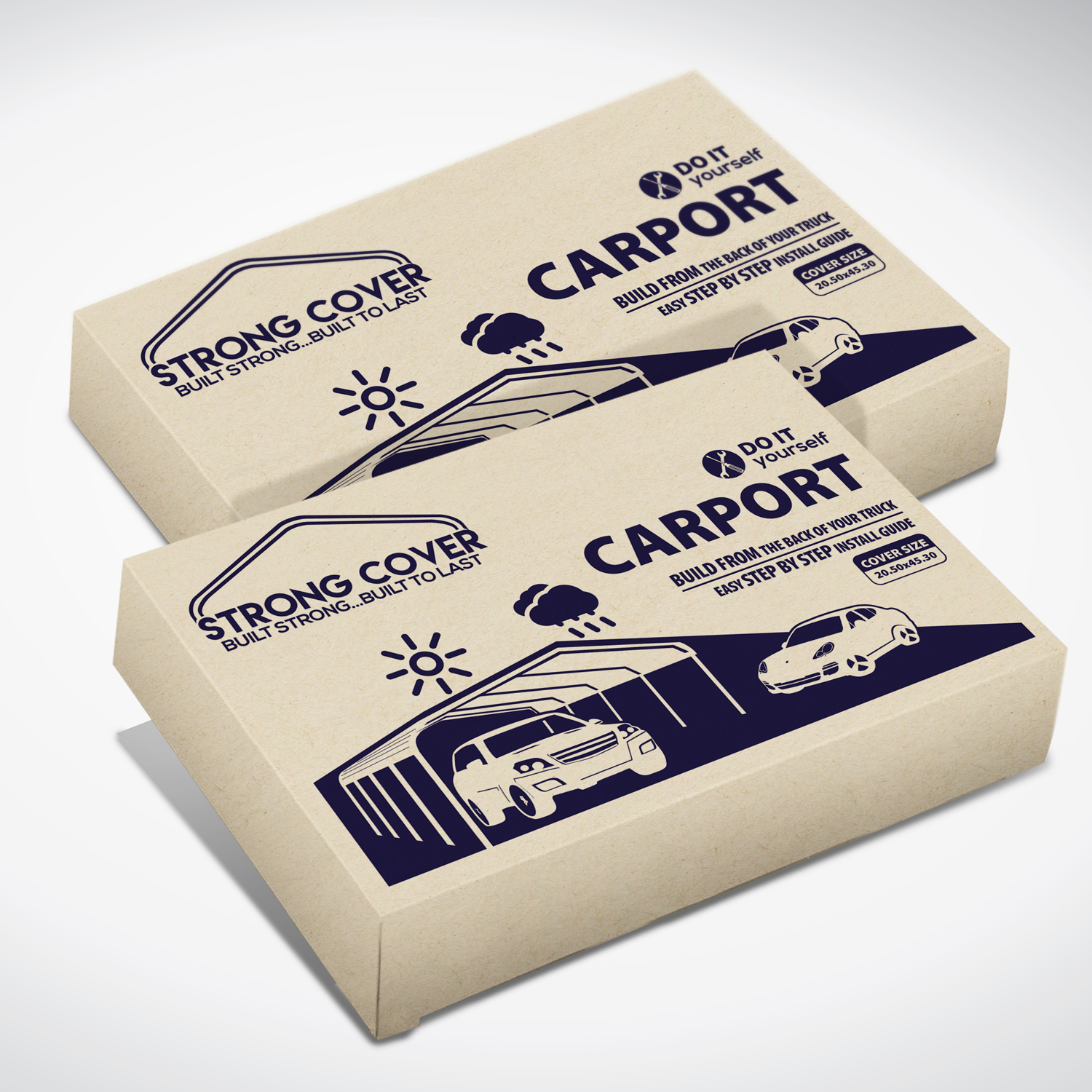 Diseño de Empaque por tuan1968 para United Carports LLC | Diseño #10318453