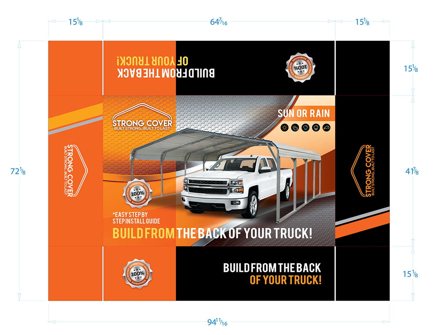 Diseño de Empaque por SofiaDesignStudio para United Carports LLC | Diseño #10364247