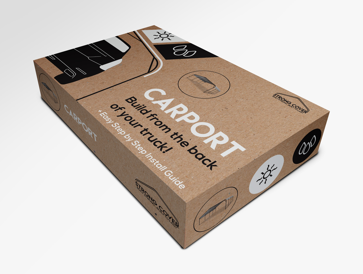 Diseño de Empaque por marton para United Carports LLC | Diseño #10258478
