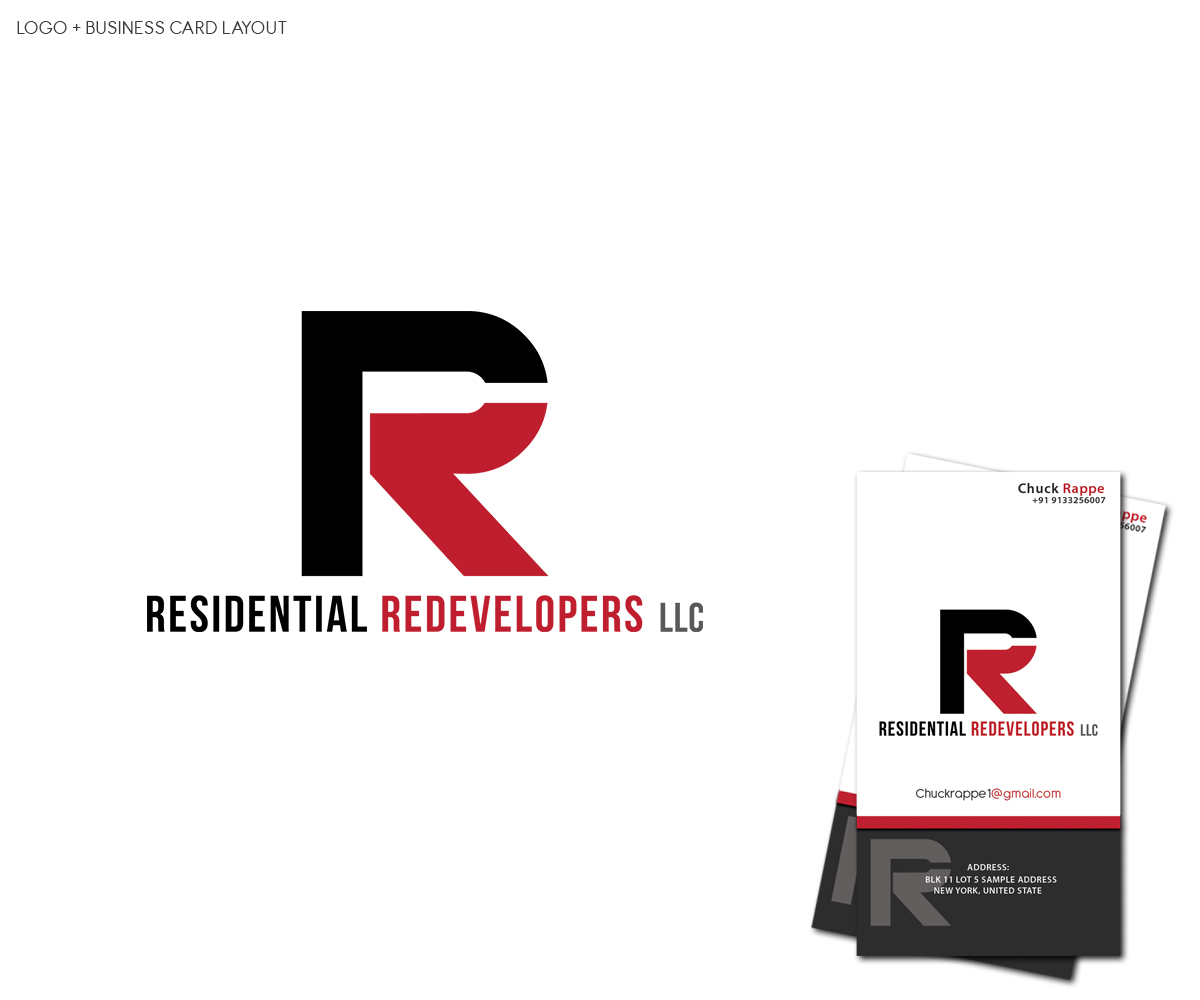 Logo Design by Professor P for Residential Redevelopers LLC | Design #10158593