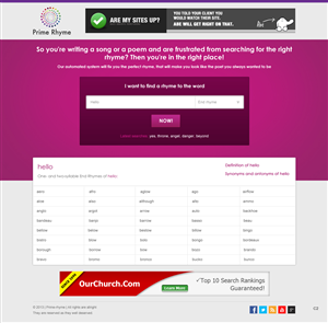 Web Design by pb for this project | Design: #2171997