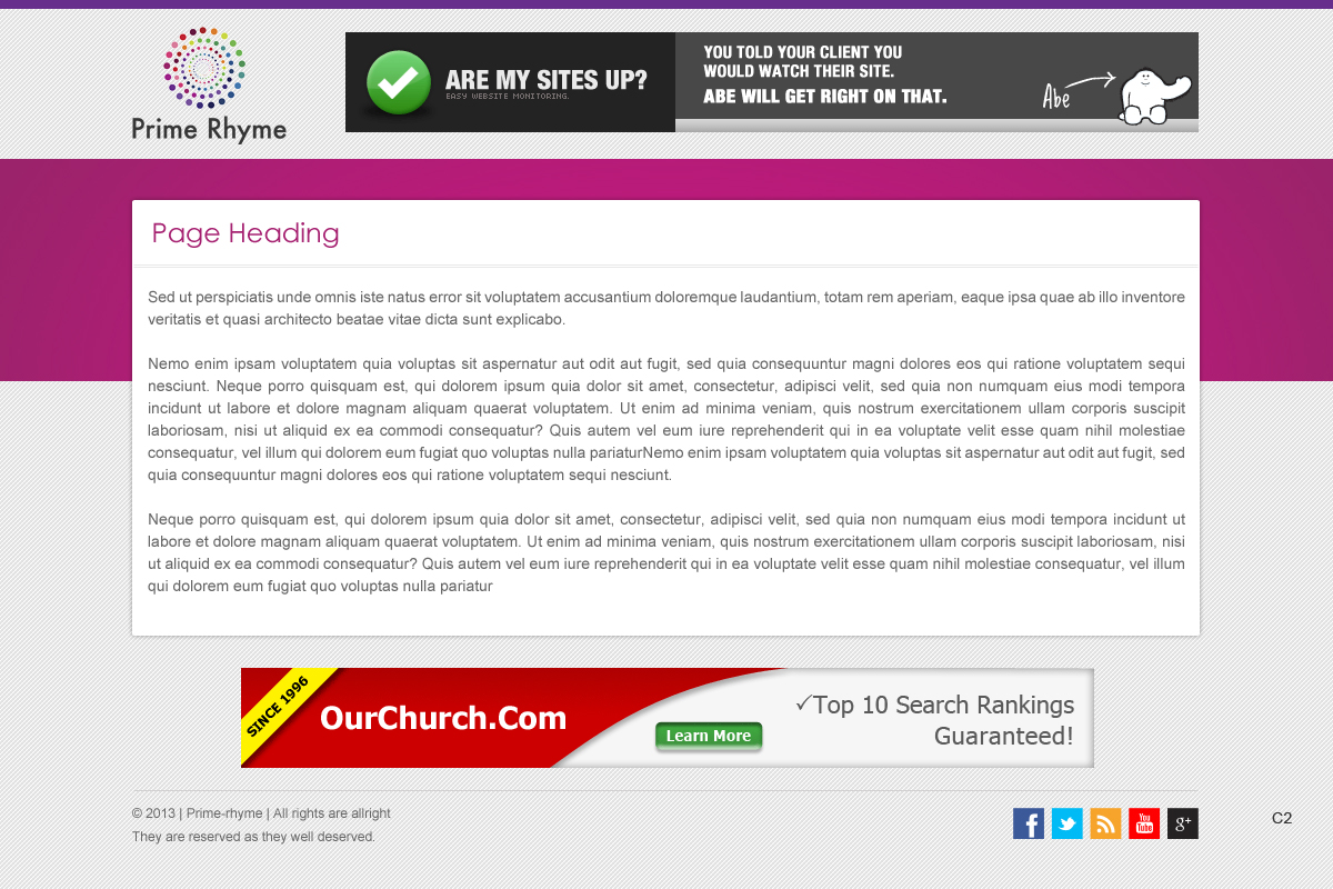 Web Design by pb for this project | Design #2194879