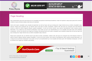 Web Design by pb for this project | Design: #2194879