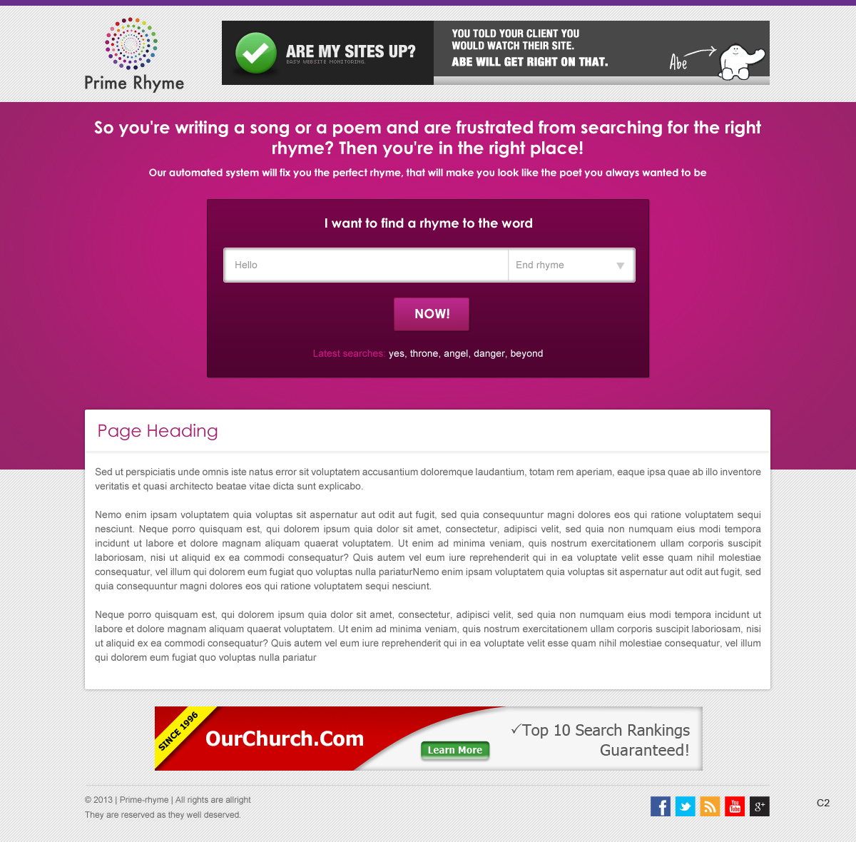 Web Design by pb for this project | Design #2194895