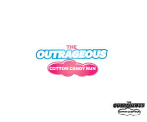 Logo Design by meygekon for The Outrageous Cotton Candy Run | Design: #10246924