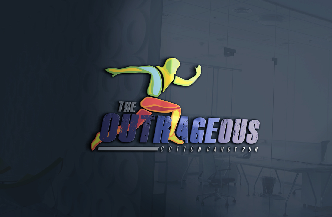 Logo Design by GLDesigns for The Outrageous Cotton Candy Run | Design #10201913