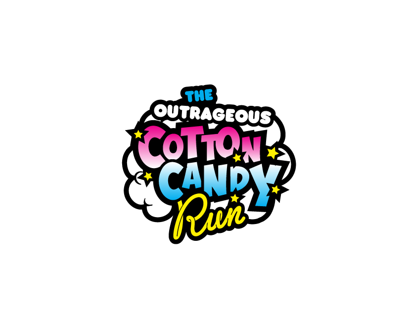 Logo Design by Luis for The Outrageous Cotton Candy Run | Design: #10193520
