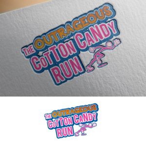 Logo Design by rcuadillera for The Outrageous Cotton Candy Run | Design: #10249853