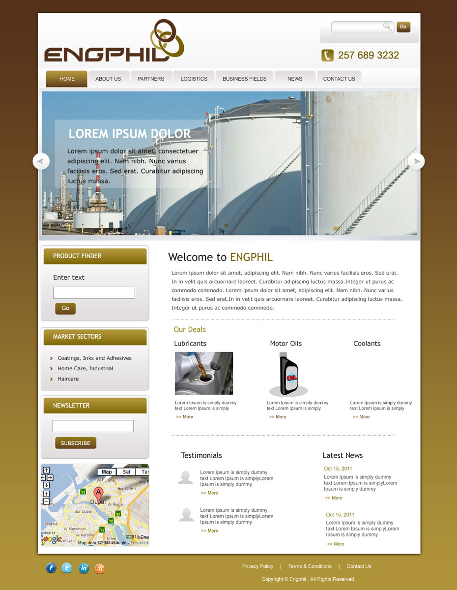 Web Design by pb for this project | Design: #455154