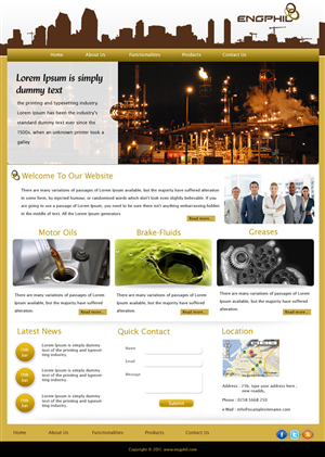 Web Design by pb for this project | Design: #455272