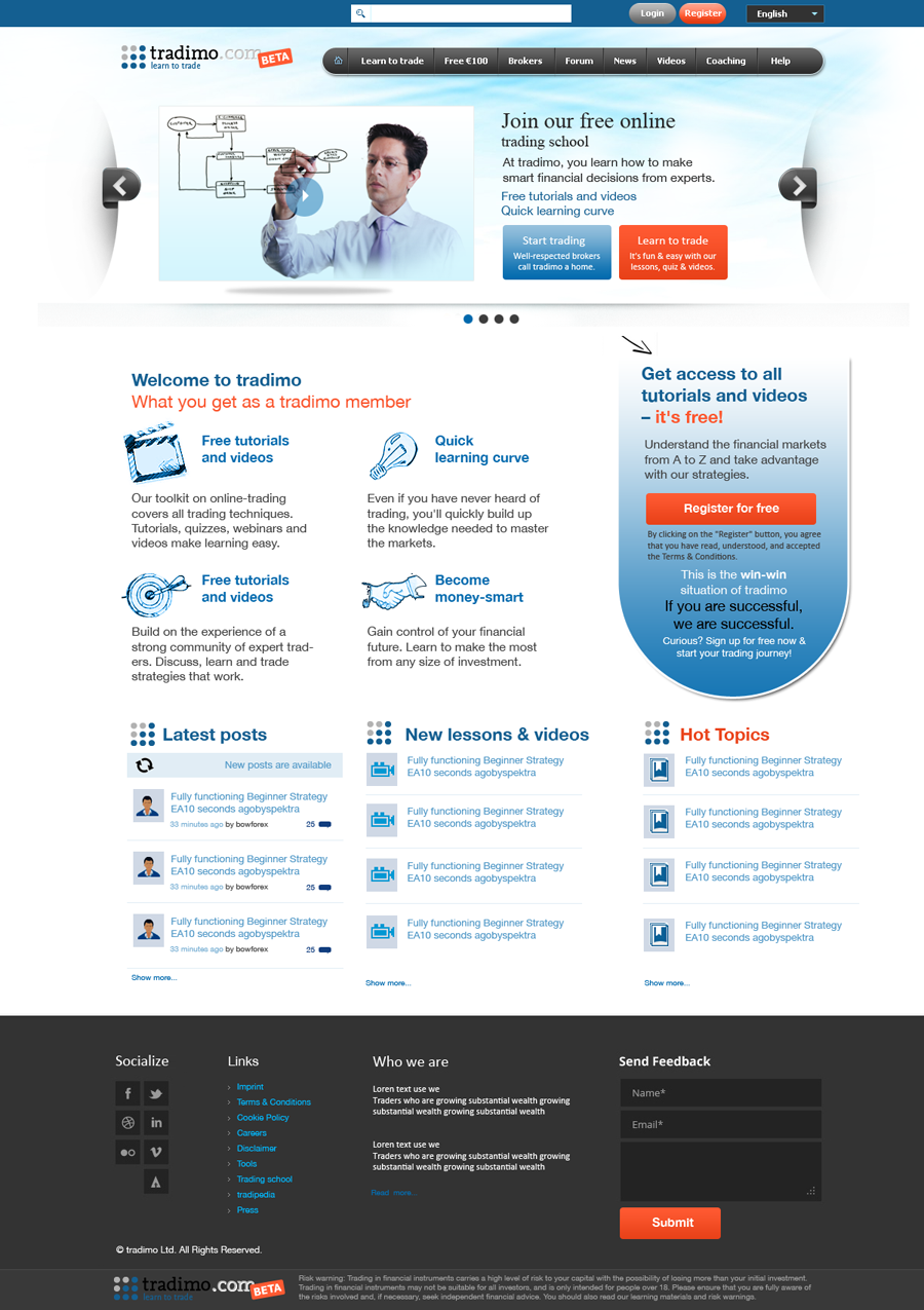 Web-Design von uk für Shouter | Design #2159509