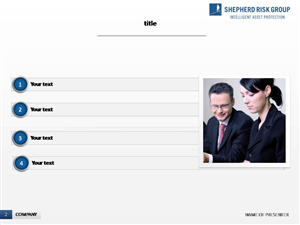 PowerPoint Design by sigitarrin for Shepherd Risk Group | Design: #2217318