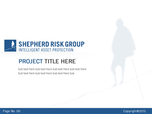 PowerPoint Design by Best Design Hub for Shepherd Risk Group | Design: #2162936