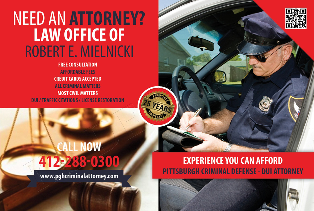 Diseño de Postal por Selda para Robert E. Mielnicki, Esq. | Diseño #10193391