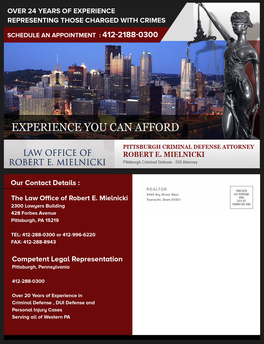 Postcard Design by Best Design Hub for Robert E. Mielnicki, Esq. | Design #10170528
