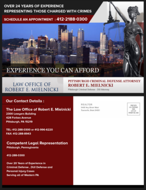 Postcard Design by Best Design Hub for Robert E. Mielnicki, Esq. | Design: #10170528