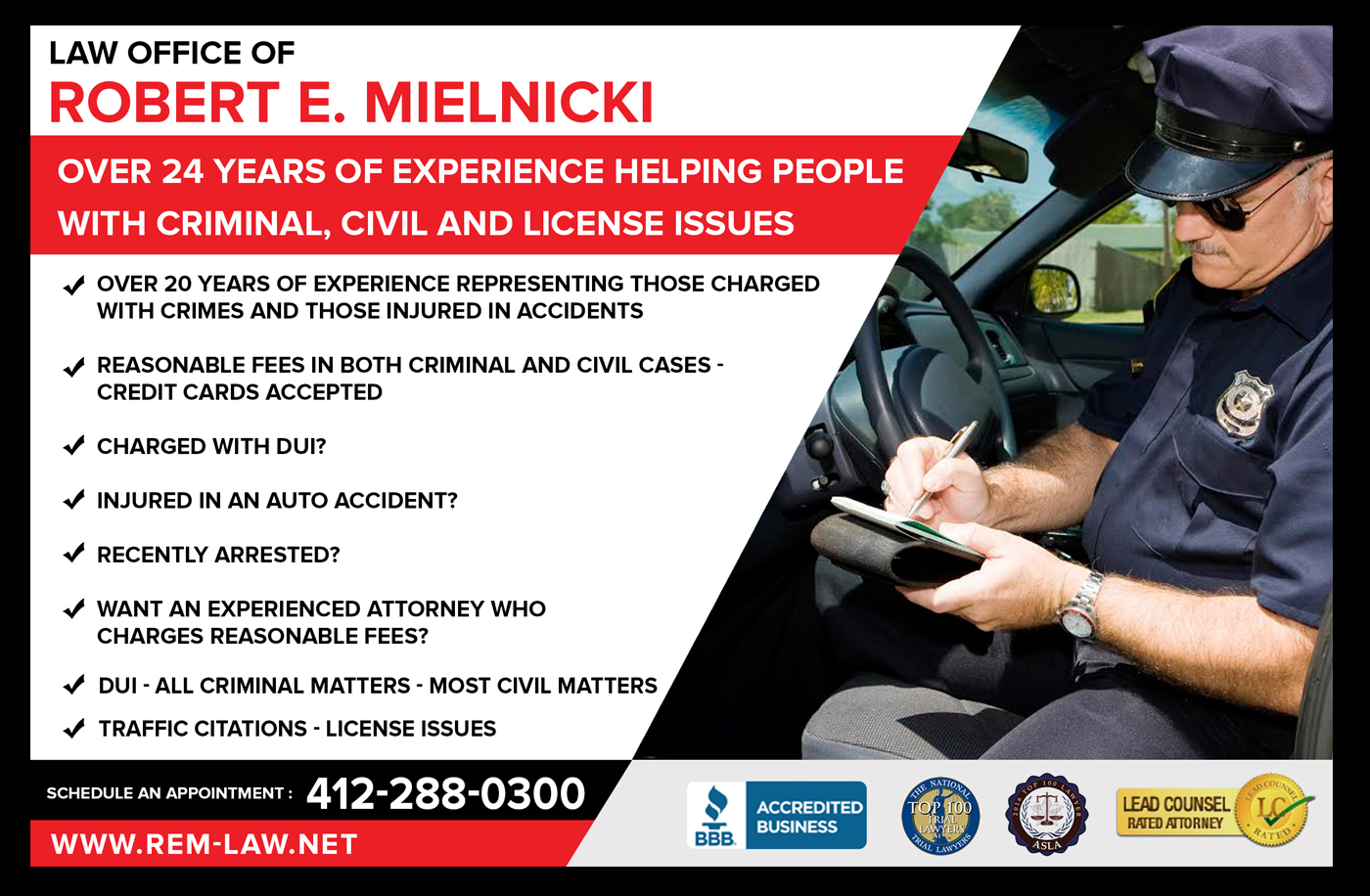 Postcard Design by Best Design Hub for Robert E. Mielnicki, Esq. | Design #10181253