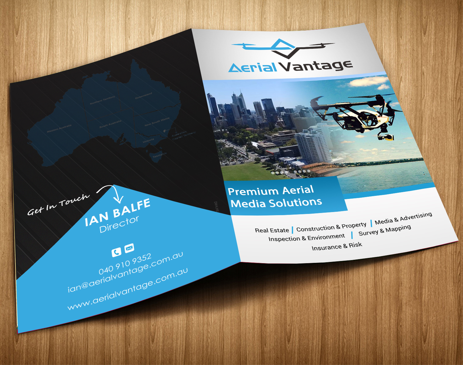 business brochure design for a company by sd web creation design