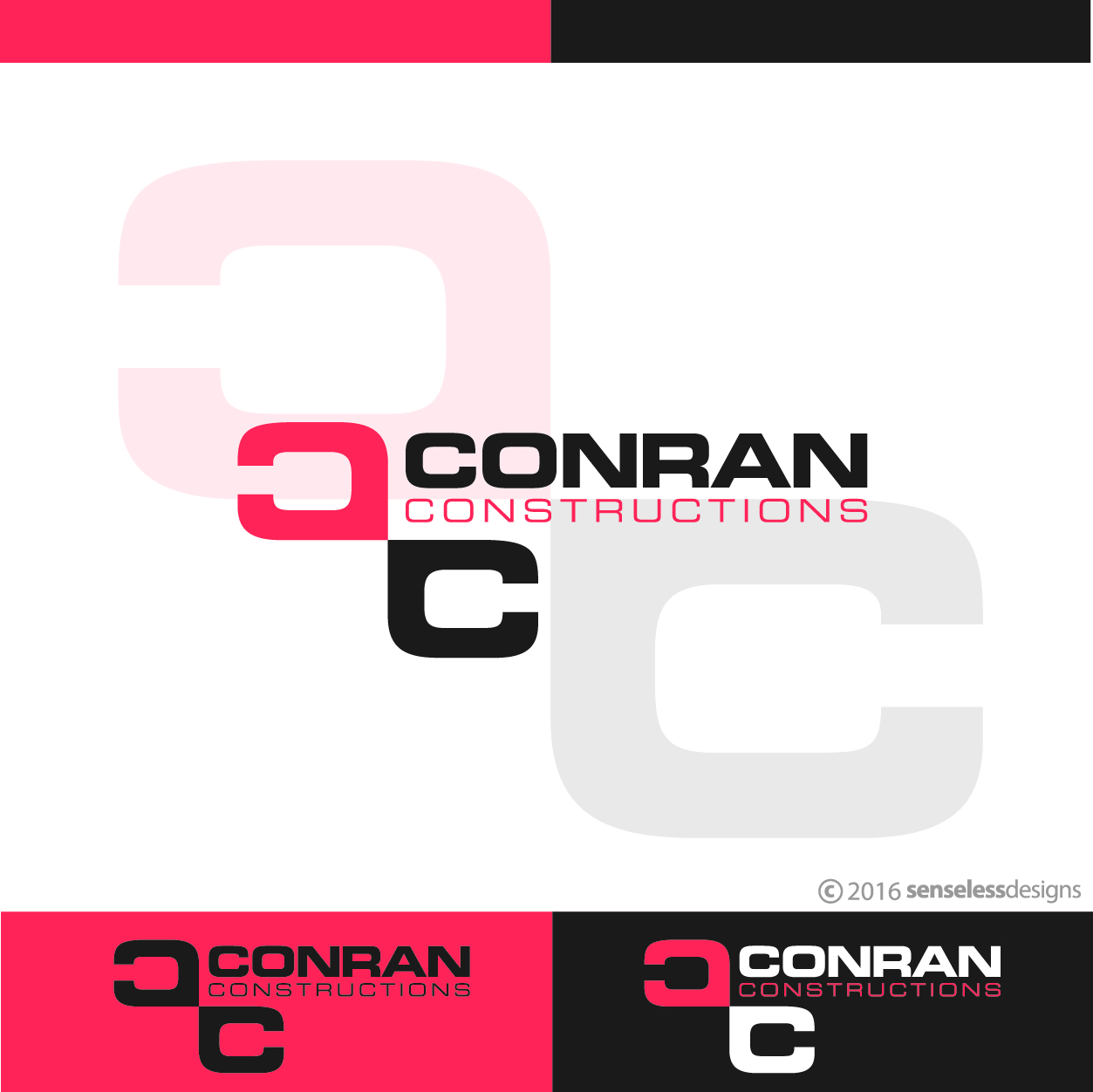 Logo Design by Senseless for CONRAN CONSTRUCTIONS | Design #10190346