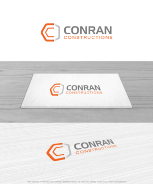 Diseño de Logo por Daniel Caso Design para CONRAN CONSTRUCTIONS | Diseño: #10179184
