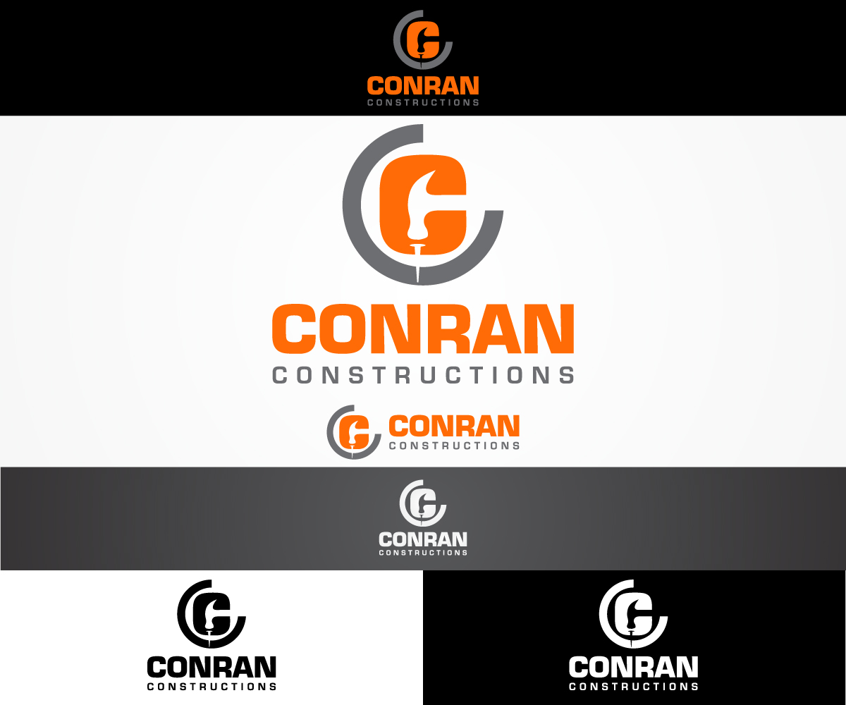 Logo Design by sangeloenriquez for CONRAN CONSTRUCTIONS | Design #10189412