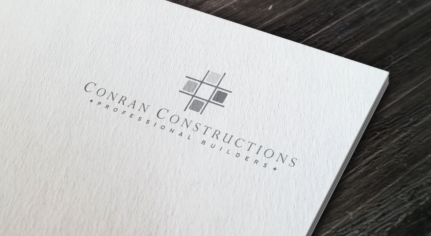 Logo Design by MarkDesign for CONRAN CONSTRUCTIONS | Design #10230056