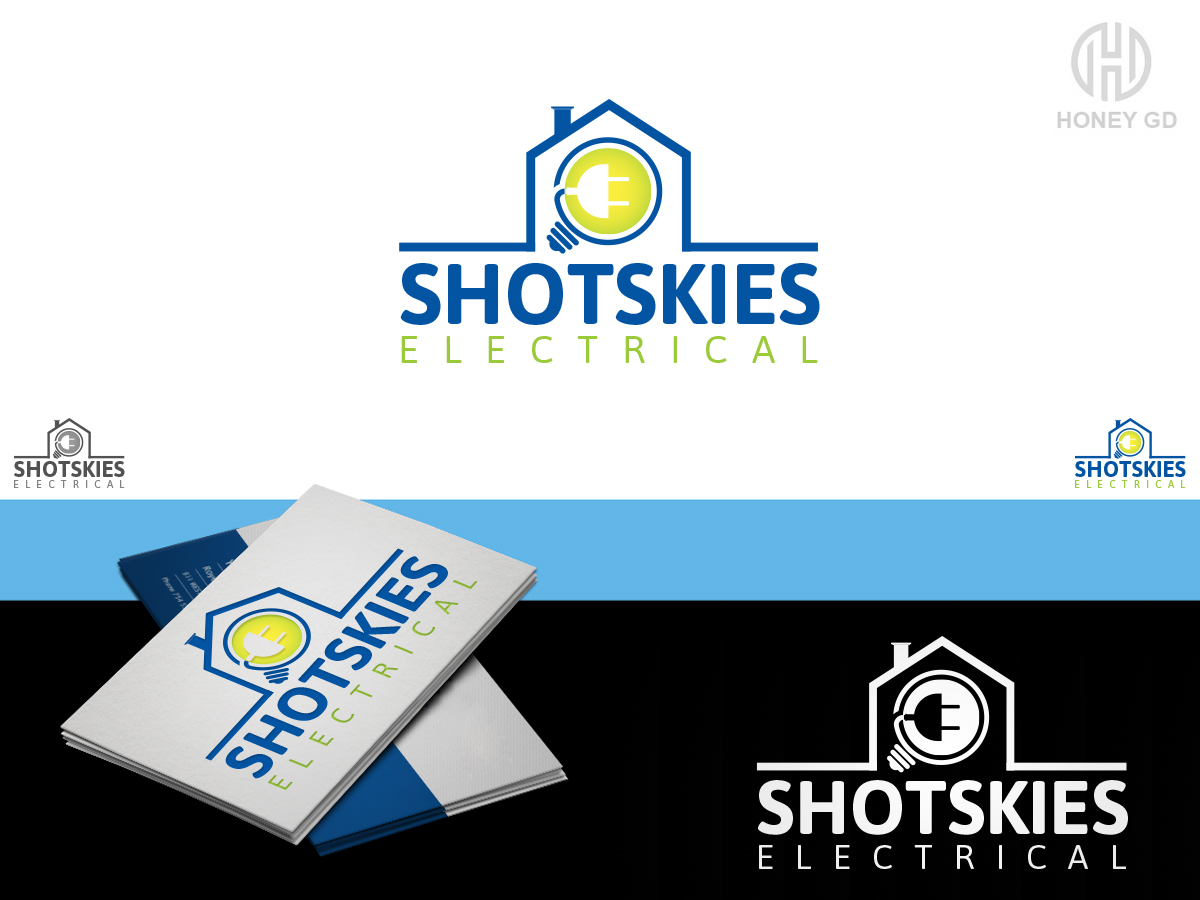 Logo Design by Honey GD for Shotskies electrical | Design #10190048