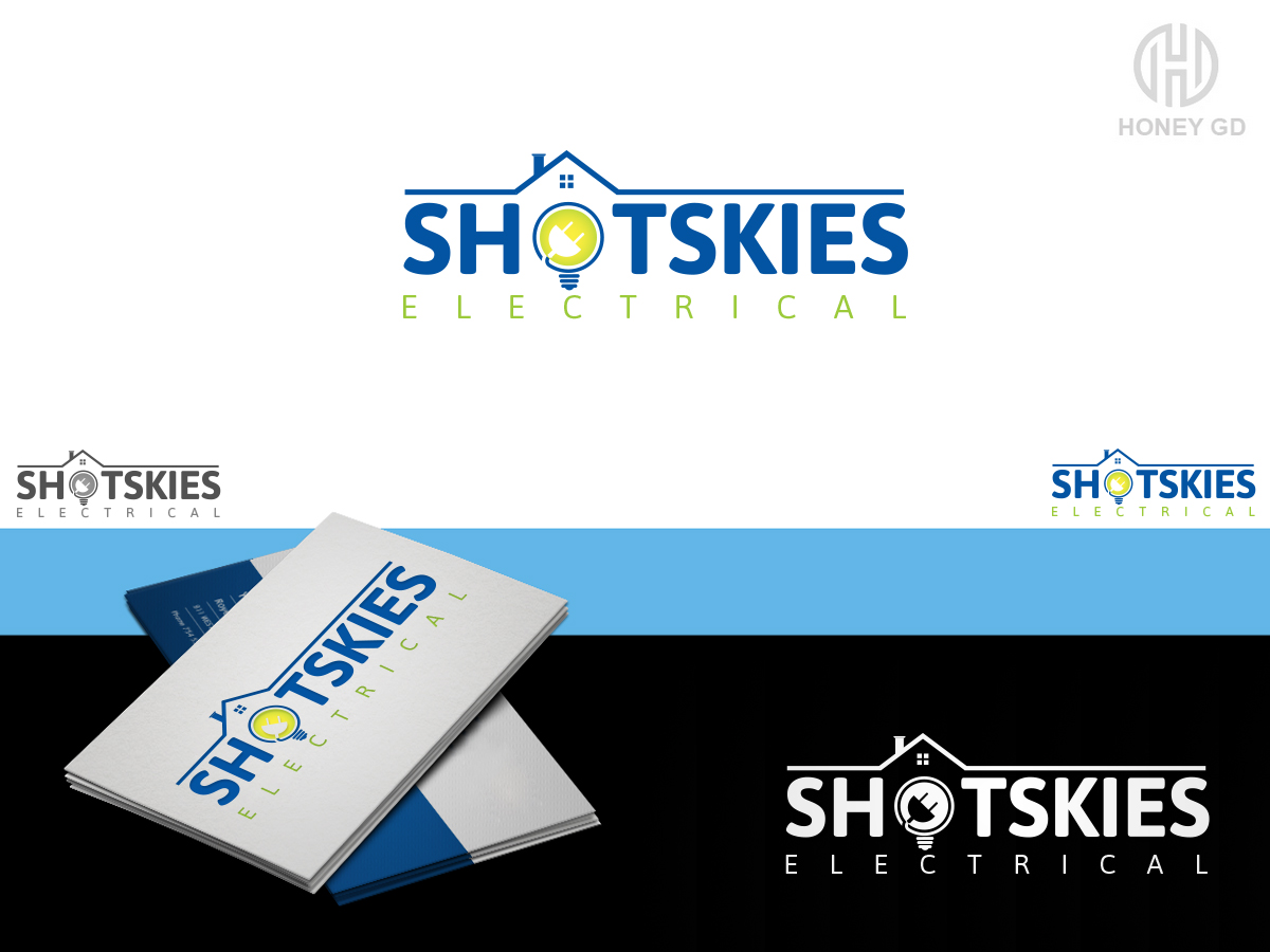 Logo Design by Honey GD for Shotskies electrical | Design #10190052