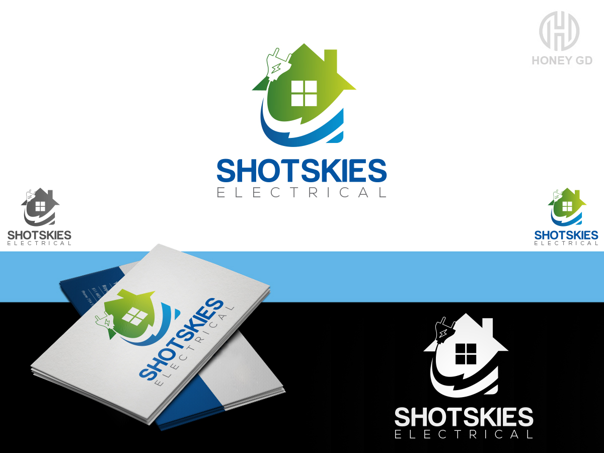 Logo Design by Honey GD for Shotskies electrical | Design #10191093