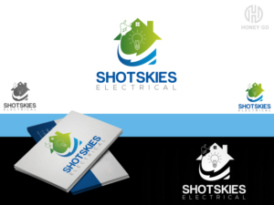 Logo Design by Honey GD for Shotskies electrical | Design #10191104