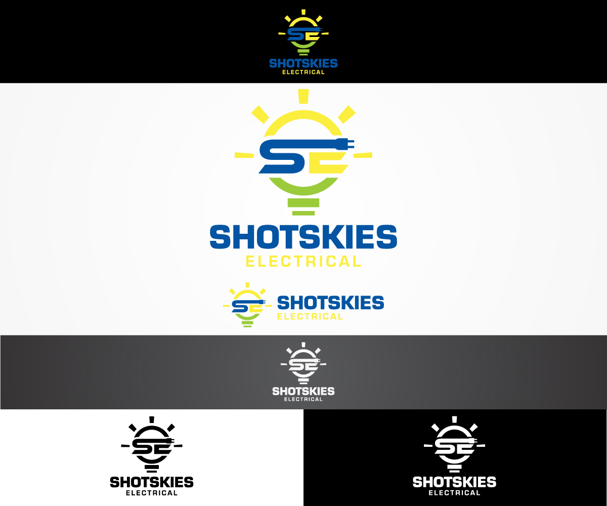 Logo Design by sangeloenriquez for Shotskies electrical | Design #10189584