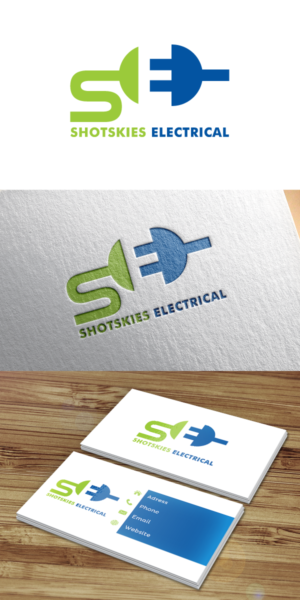Logo Design by kenjie0476 for Shotskies electrical | Design: #10184059