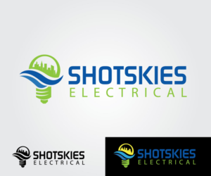Logo Design by Aeidan for Shotskies electrical | Design: #10188540