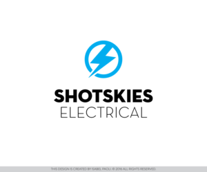 Logo Design by isabel.paoli for Shotskies electrical | Design: #10186037