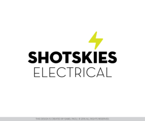 Logo Design by isabel.paoli for Shotskies electrical | Design: #10186040