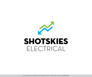 Logo Design by isabel.paoli for Shotskies electrical | Design: #10186041