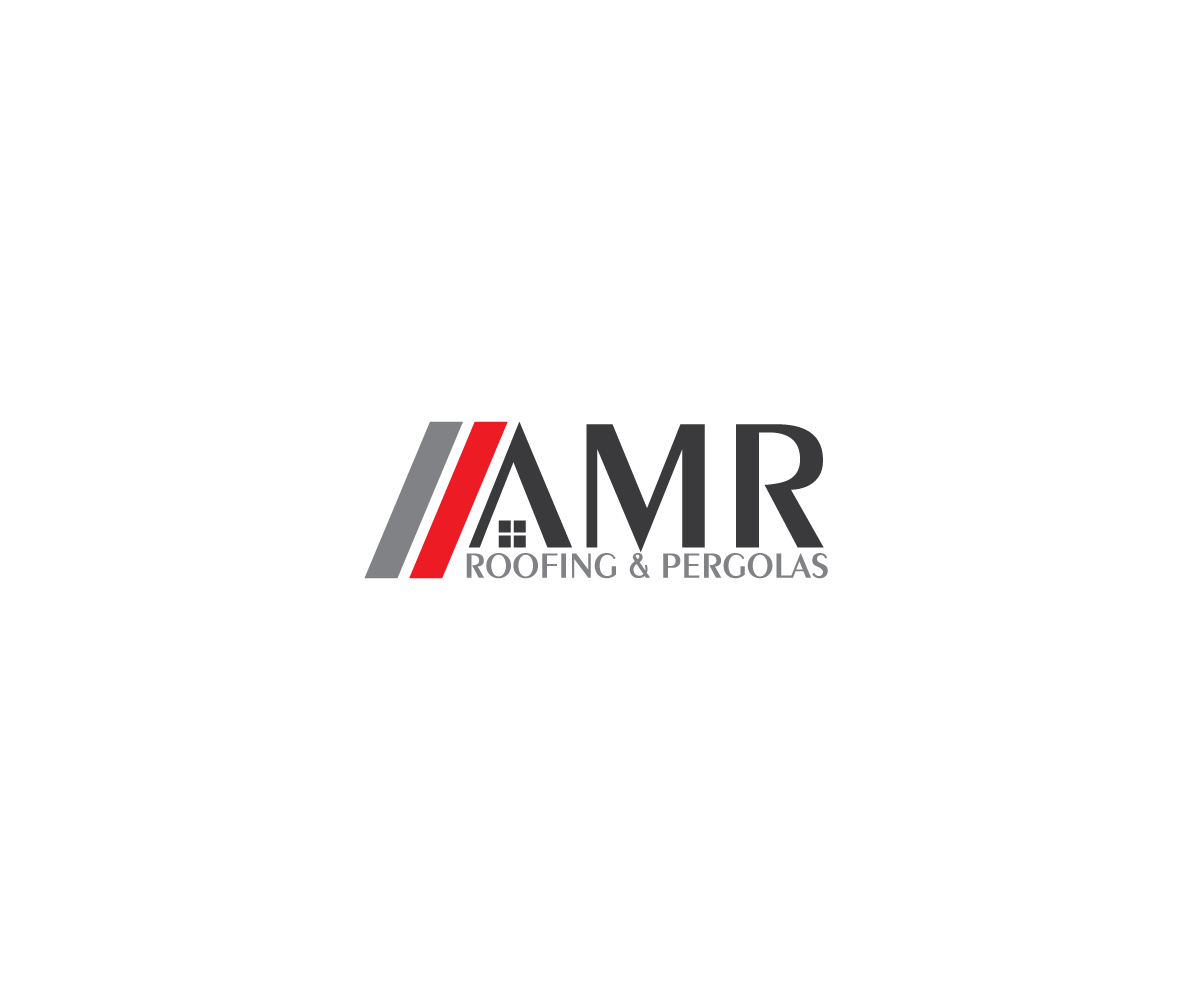 Diseño de Logo por meygekon para AMR roofing & pergolas | Diseño #10249613