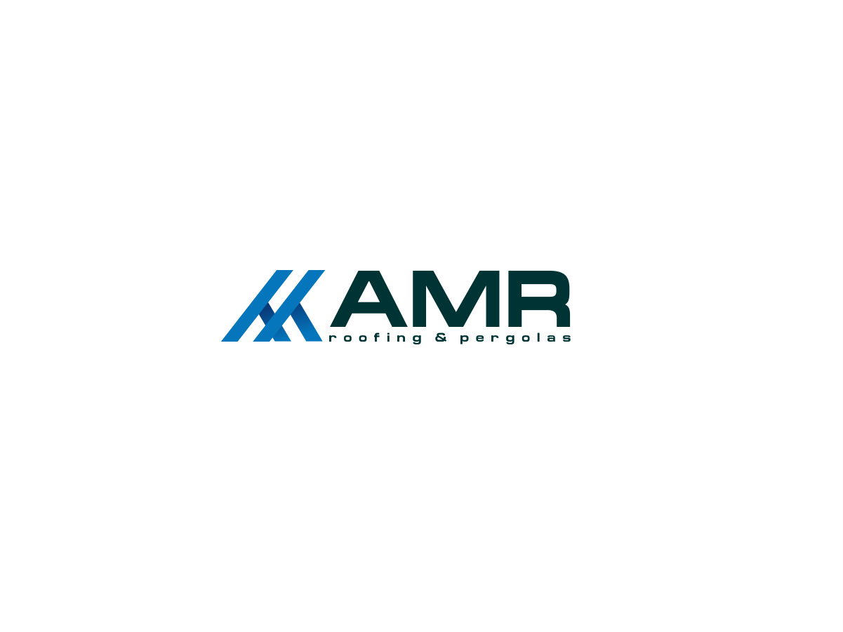 Diseño de Logo por MICHAEL S.B para AMR roofing & pergolas | Diseño #10246536