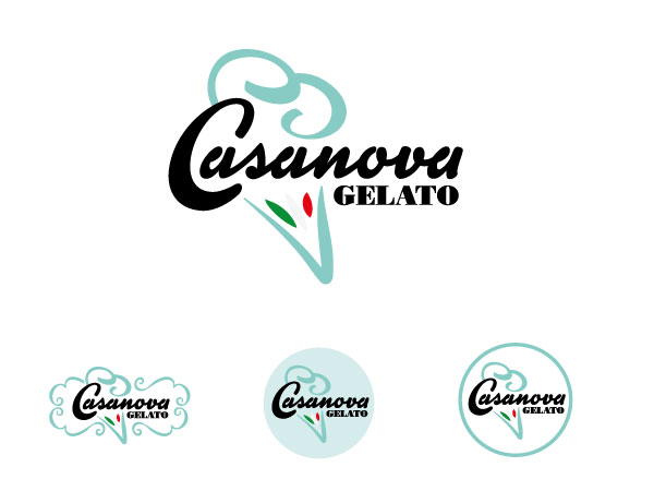 Logo Design by deanosandwich for Casanova Gelato ltd | Design #10303636