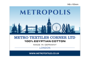 Label Design by ERICK ANDRE VOORNEMAN for Metro Textiles Corner Ltd | Design #10252328