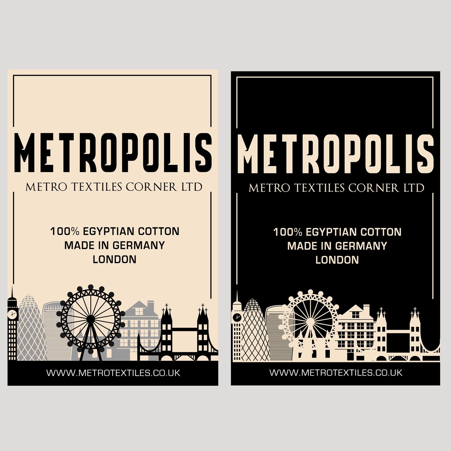 Design Étiquette par ordelya.nicole pour Metro Textiles Corner Ltd | Design #10279537