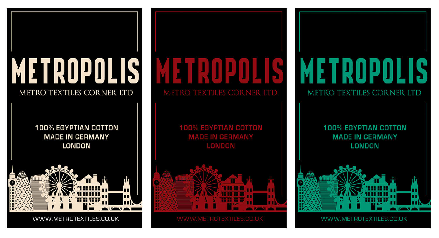 Label Design by ordelya.nicole for Metro Textiles Corner Ltd | Design #10291720