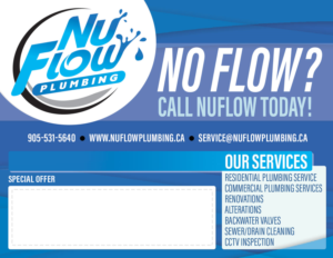 Postkarten-Design von abrethau9 für Nuflow Plumbing | Design: #10216616