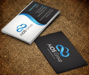 AiOS Group: Business Card for a high end technology company | Business Card Design by MT
